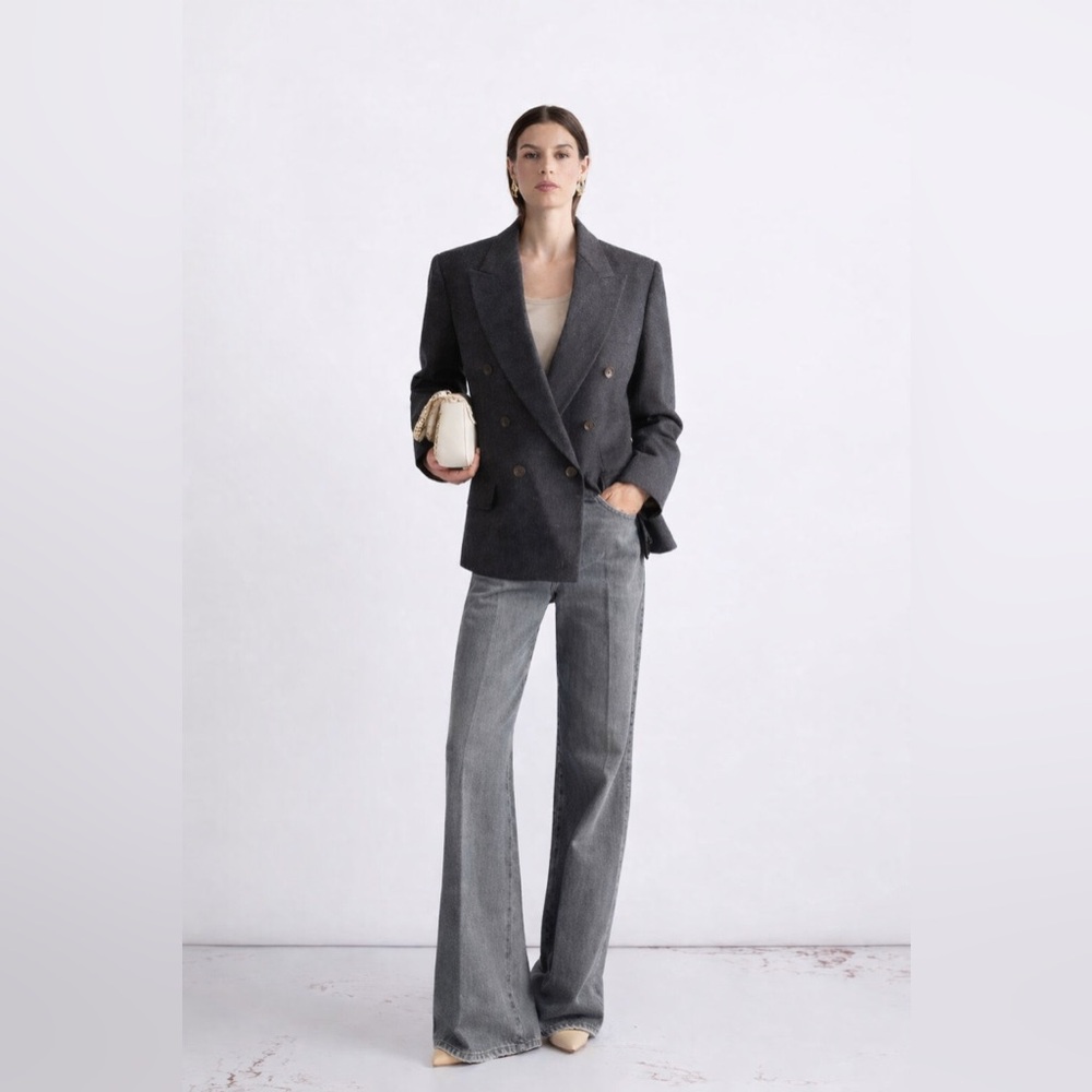 VINTAGE - Classic Double-Breasted Blazer
